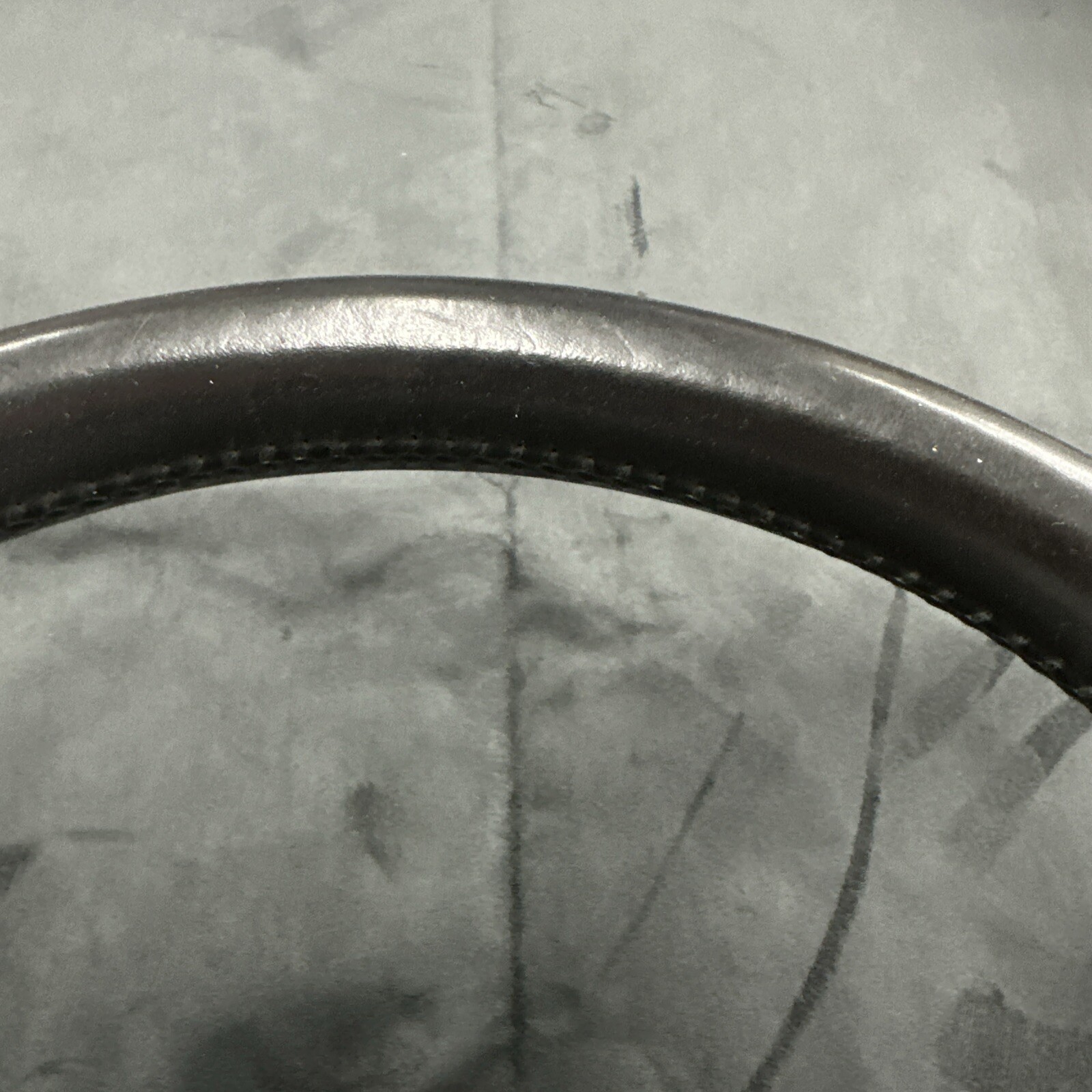 2008-2012 AUDI R8 BLACK LATHER STEERING WHEEL W/ PADDLE SHIFTERS OEM