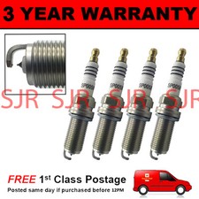 4X CANDELE PUNTA IRIDIO PER SUBARU FORESTER 2.5 XT 2005 IN POI