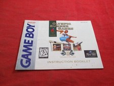 Olympic Summer Games Nintendo Game Boy Instruction Manual Booklet ONLY