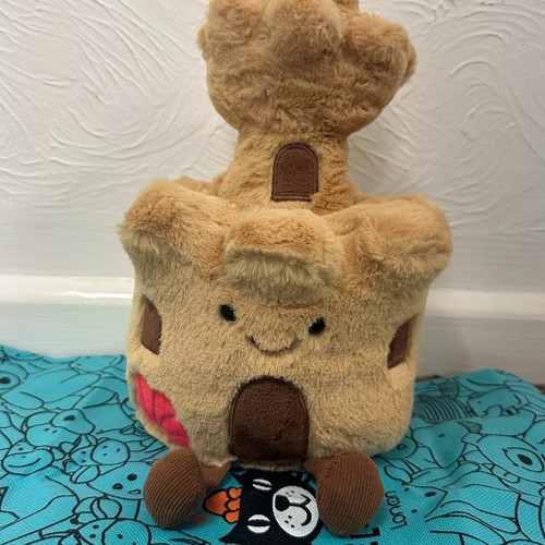 JELLY/ CAT Beach Castle Plush Toy Soft Toy Stuffed Doll Plush Toy Kids Xmas Gift - Picture 12 of 12