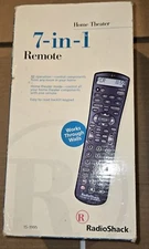 Radio Shack 7in1 IR/RF TV Remote Only - No Command Center