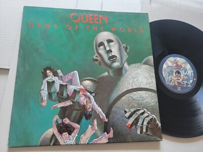 QUEEN - News of the World 1977 GATEFOLD GLAM ROCK Freddie Mercury (LP)