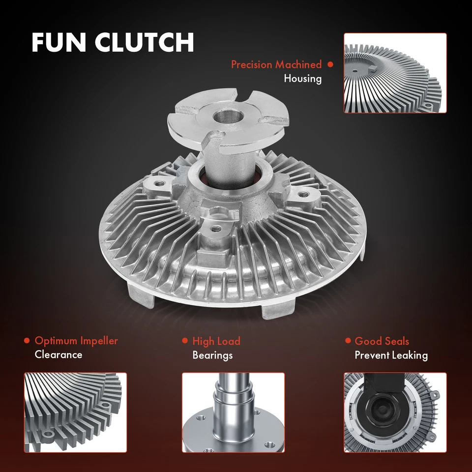 Embrague ventilador motor para camioneta Isuzu Rodeo Honda Passport 1994 1995 1996 Foto 3 de 4