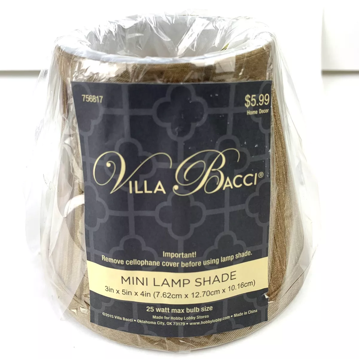 Hobby lobby mini lamp shades deals