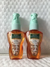 2 PACK Sugar Vanilla Fantasy 1oz/29mL Fragrance Body Spray Parfums de Coeur