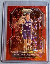 💎2020-21 Panini Prizm Fastbreak Bogdan Bogdanovic #161 🚨Red Disco Prizm /125
