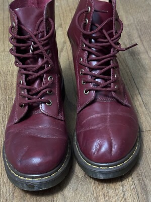 Martens UNISEX ankle boots cherry red Size