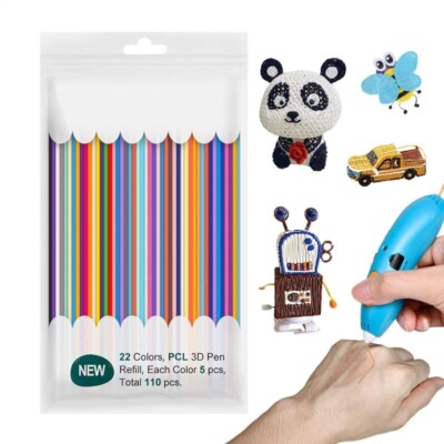 110/160pcs 3D Doodler Start Stift Zubehör 3D Stift Filament füllt PCL Für Kinder