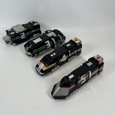 Power Rangers Lightspeed Rescue Deluxe Supertrain Megazord BANDAI Incomplete
