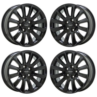 17'' Chrysler 300 RWD Black wheels rims Factory OEM 2011-2022 set 2417 EXCHANGE