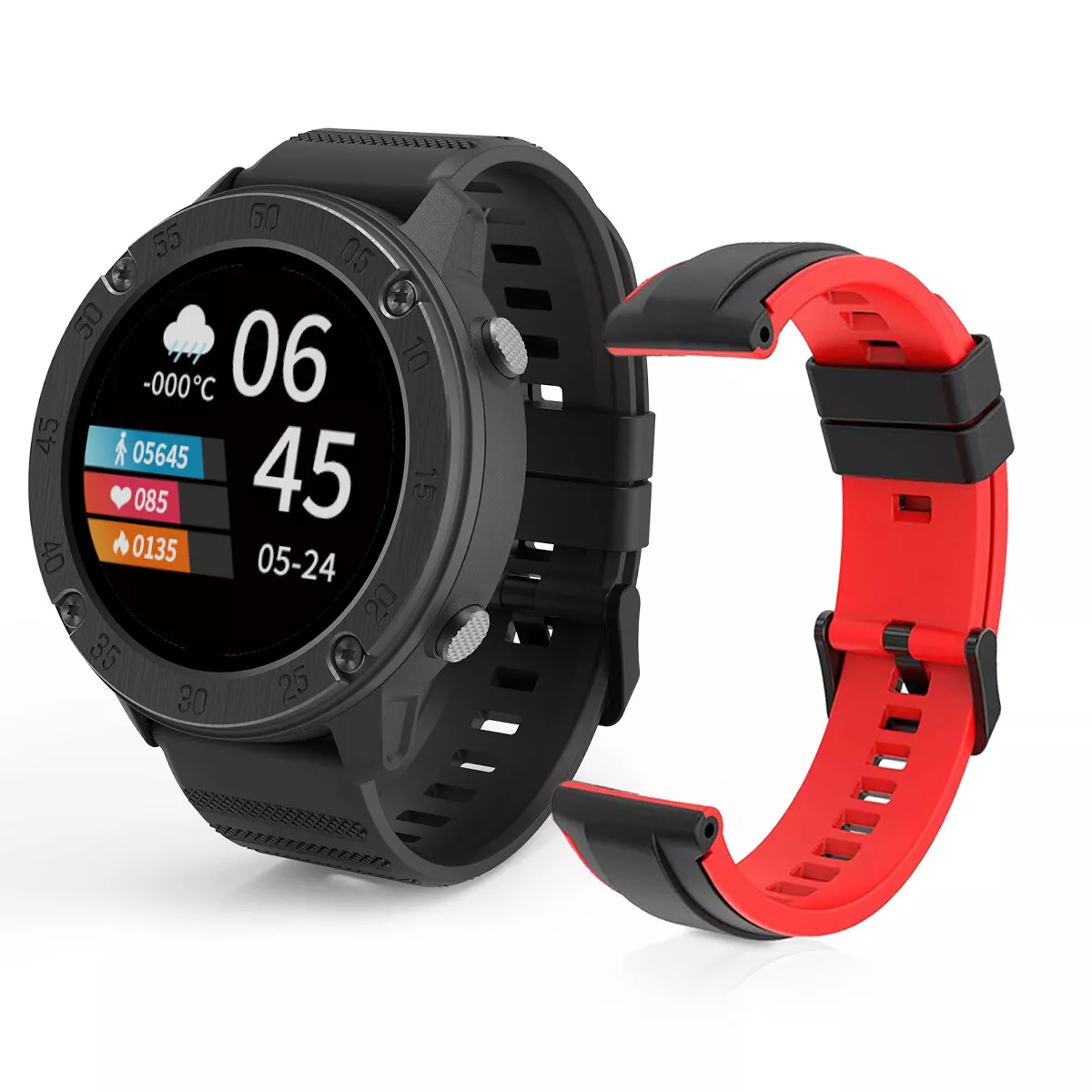 Blackview Smartwatch X5 Fitness Tracker Heart Rate Monitor For iOS