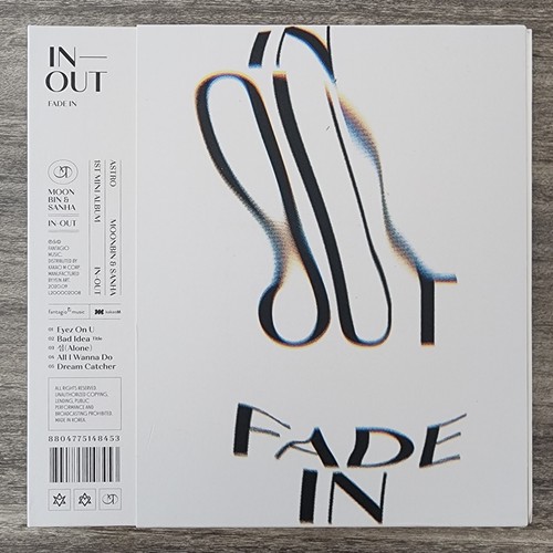 Moonbin & Sanha - In Out (Fade In Version) CD Box Set 2020 K-Pop 1st Mini Album - Picture 1 of 5