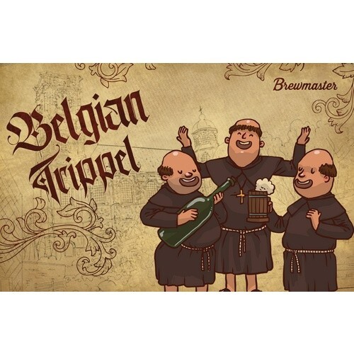 Belgisches Trippel - Brewmaster 5 gal Extrakt Bierbrauset - Homebrew Rezept - Bild 6 von 6