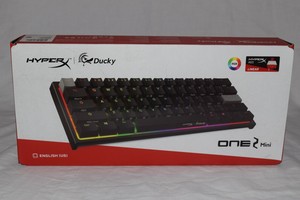 Hyperx X Ducky One 2 Mini Mechanical Gaming Keyboard Black New Wowza Ebay