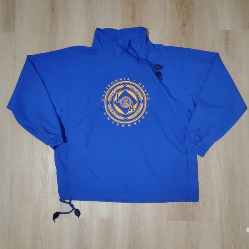 Blue California State University LA Windbreaker Gear For Sports M