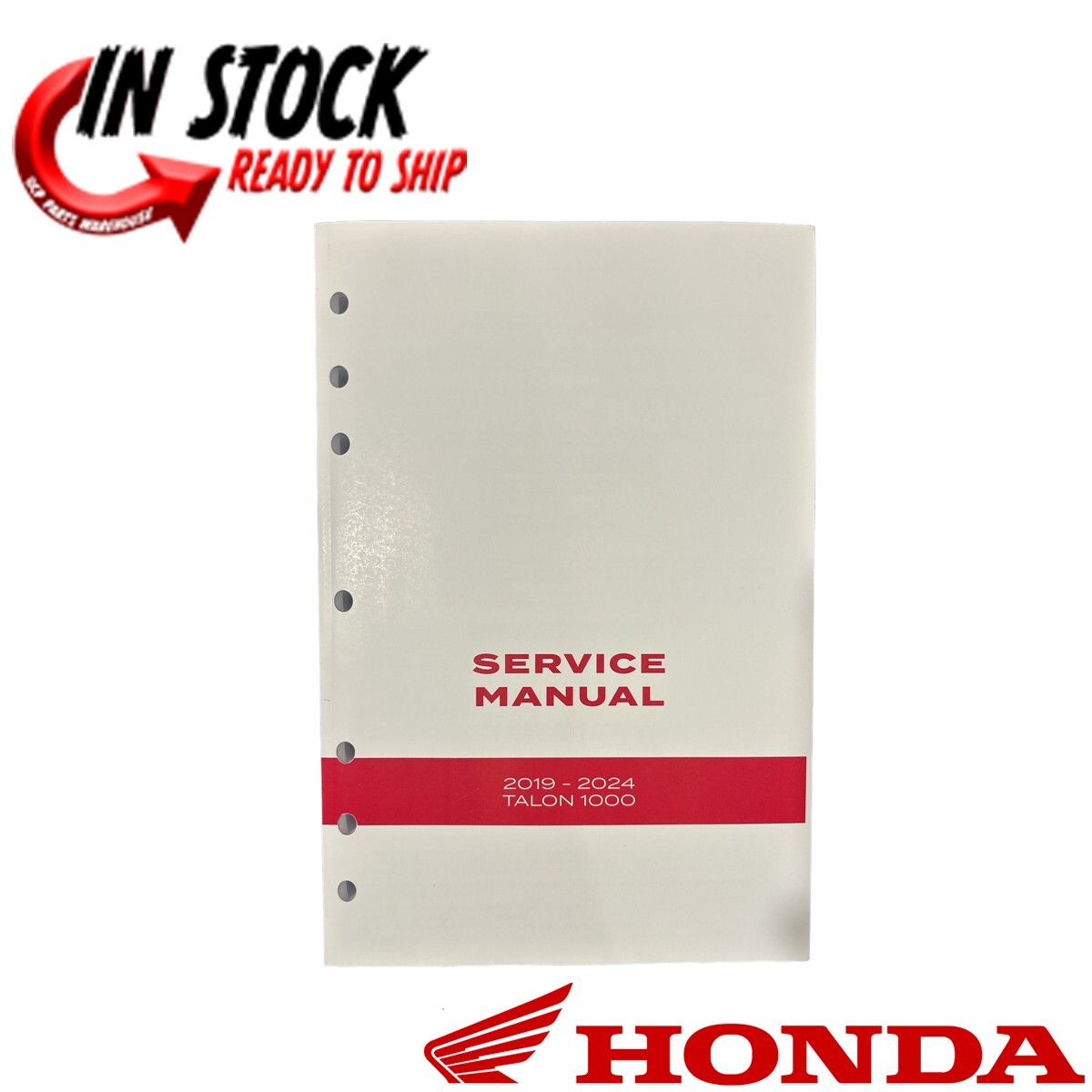 HONDA SERVICE MANUAL BOOK 2019-2024 TALON 1000 OEM NEW GENUINE