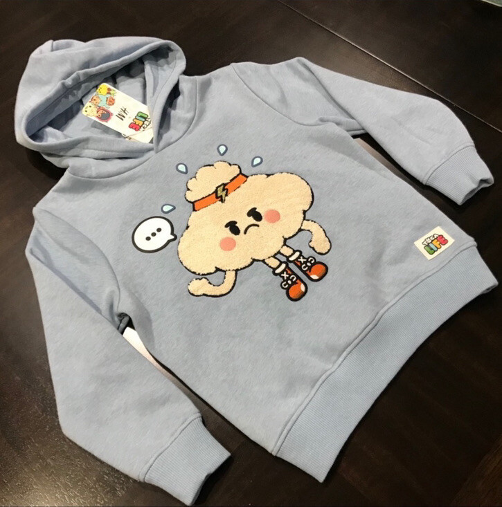 Toca Life Hu0026amp;M Youth Graphic Sweater Hoodie Boys Sz 1.5 - 2 Light Blue  Shirt NWT | eBay