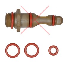 Set-6 Dichtung für Krups Palatino Moulinex Supportventil Auslaufstutzen Ventil