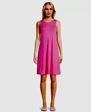 Time & Tru Women’s StrawBerry Patch Pink Sleeveless Knit Dress Size XL NWT