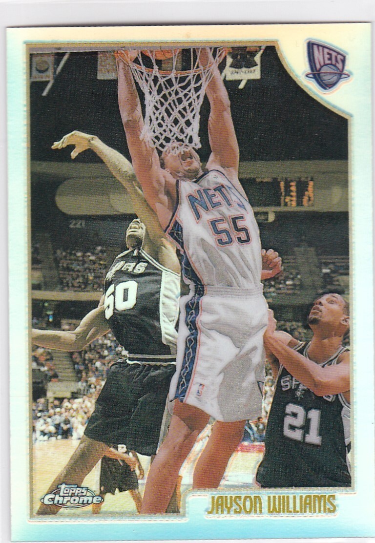 1998-99 Topps Chrome Refractor Jayson Williams #178