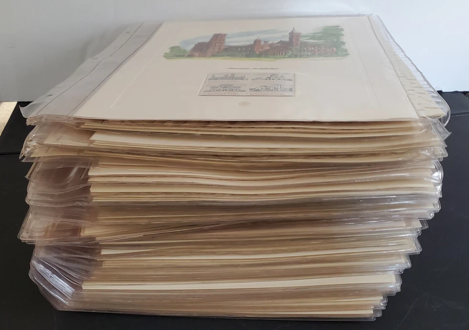 US Litho Panel Collection w/ MNH Stamp Blocks of 4 #1783-2409; 164 Panels! - Image 2 of 4