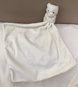 Jellycat Snowy Owl Soother Baby Comforter White Cream Soft Toy