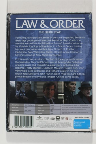 Law and Order: Season 9 New Sealed Sent Tracked - Picture 2 of 3