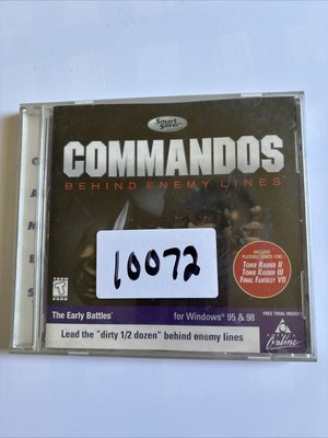 Commandos: Behind Enemy Lines-PC CD ROM-Eidos - GOOD
