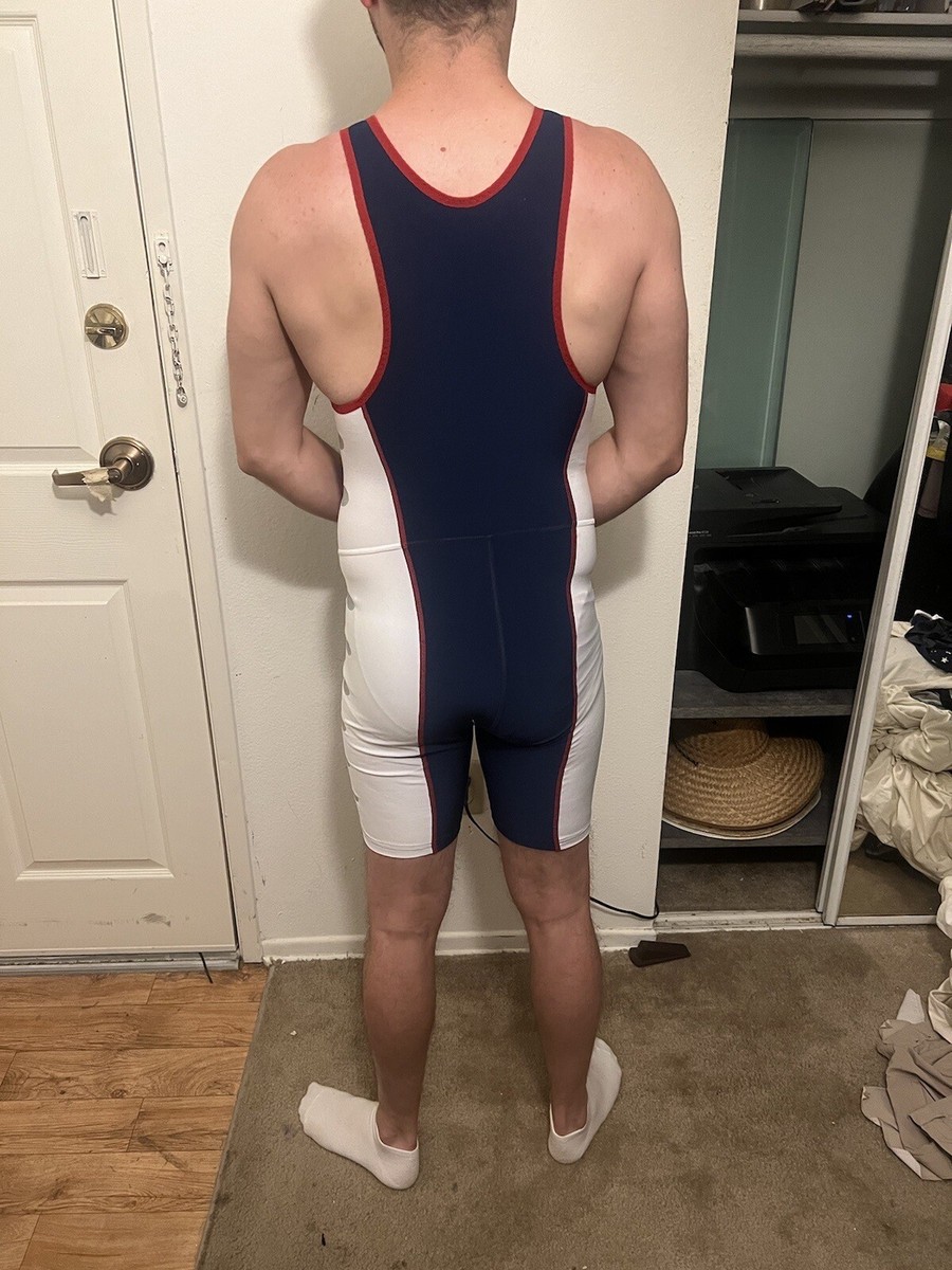 USA National Team Nike Men Track & Field Singlet SkinSuit XXL