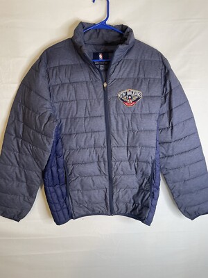 NBA Men s Size Small New Orleans Pelicans Puffer Jacket Coat 621