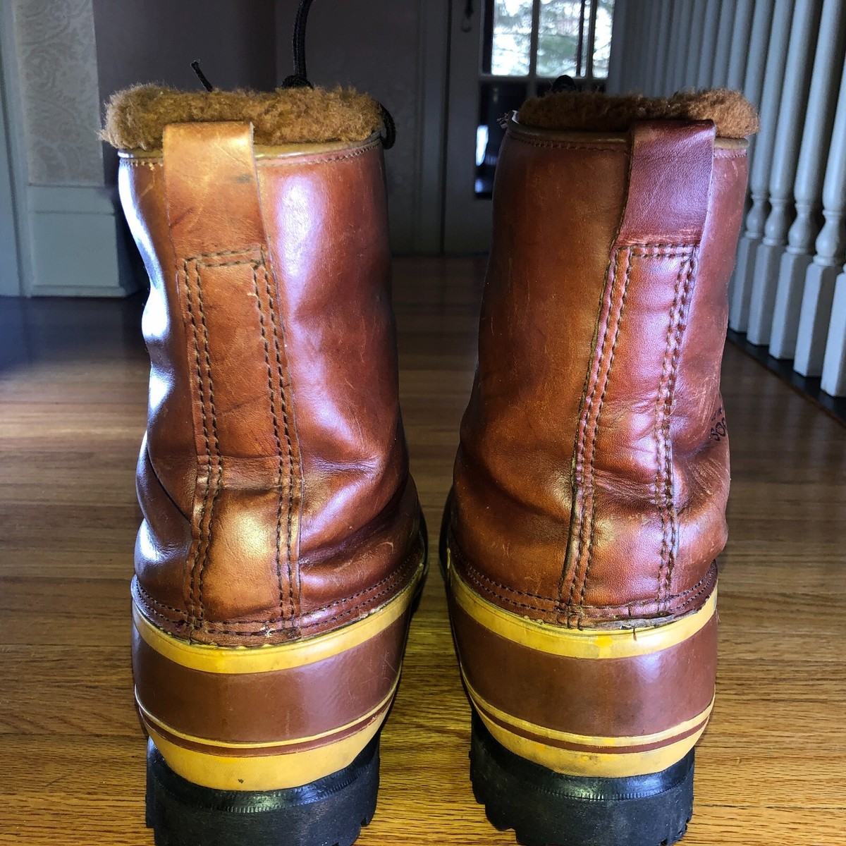 Sorel Dominator boots men\'s size 9 ?? SOREL Kaufman Dominator Men Size 9 Winter Snow Boots Leather  main image 2