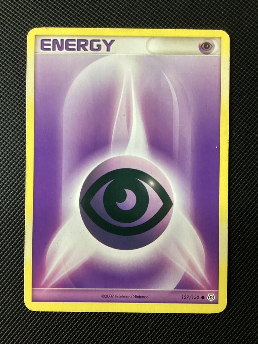 psychic energy pokemon card Credit Card Skin The item may be similar but not exactly the same as the image (e.g Psychic Energy (2019 Unnumbered) -