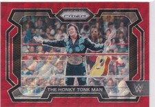 2024 Panini Prizm #60 The Honky Tonk Man Ruby Red Wave Free Shipping!