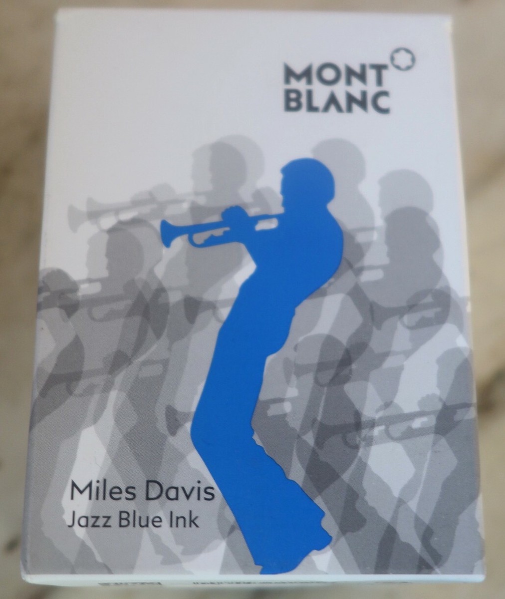 ENCRE MONTBLANC EDITION LIMITEE MILES DAVIS JAZZ BLUE INK 30 ML