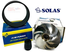 SeaDoo 2004-2009 RXP 215 Wear Ring 159mm & SOLAS Impeller SRX-CD-14/19 ADD MPH+