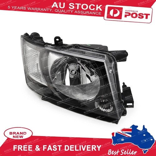 Black Smoked Pair Headlights For Nissan Patrol GU Series GU4 Y61 10/2004-2016 - Picture 8 of 10