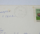 1970 postmarked Worcester MA Envelope 6 cent Stamp HAIDA CEREMONIAL CANOE — photo 2