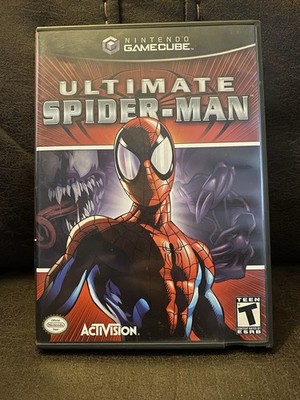 Ultimate Spider-Man (Nintendo GameCube, 2005) - Box & Manual Only - No Disc