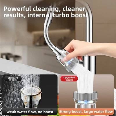 Rallonge de robinet de cuisine pour for Turbo pour for boost avec rotation de - Photo 1/4