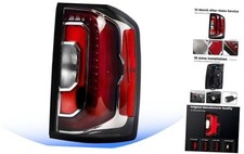 Led Tail Light Compatible with 2016 2017 2018 GMC Sierra Right Passenger Side