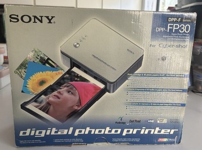 Sony Digitaler Fotodrucker DPP-F Serie DPP-FP30 für Sony Cyber Shot boxed sehr guter Zustand 