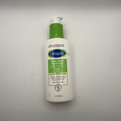 Cetaphil Daily Facial Moisturizer  AM - SPF 15 - 4oz - Exp. 02/2027