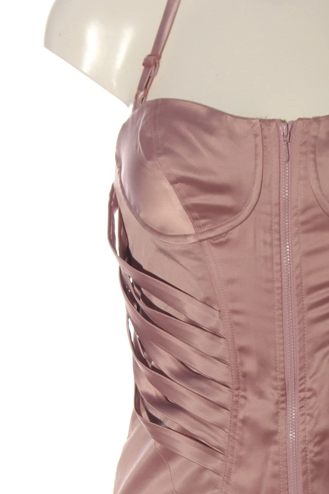 ASOS Mini vestido Mujeres Vestido Talla EU 38 rosa elegante - Imagen 3 de 4