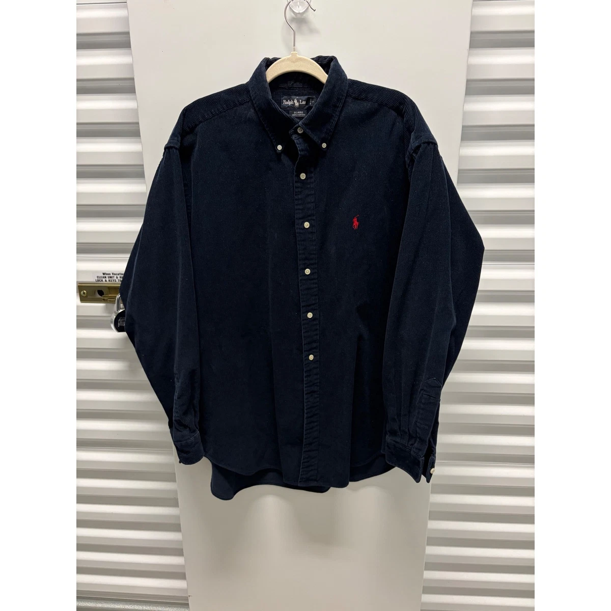 Polo Ralph Lauren Corduroy Long Sleeve Casual Button-Down Shirts
