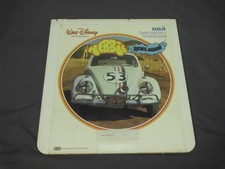 vintage ced herbie rides again video disc