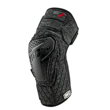 100% Surpass Knee Guard - Heather Gray-Black