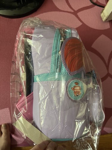 Loungefly Pixar Finding Nemo Darla Fish Tank Mini Backpack Nwt - Picture 2 of 3