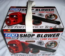 Performance Tool 600 Watt Shop Blower Sealed New W50063 120v Electric Corded