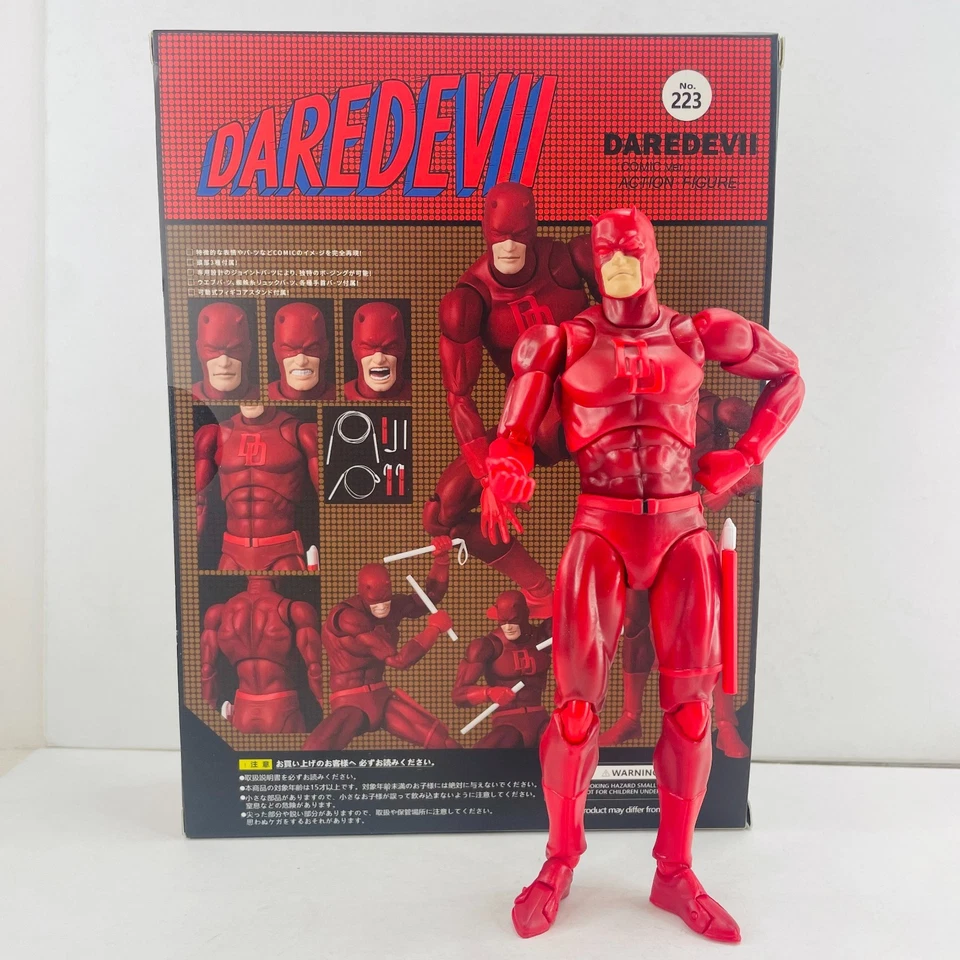 US STOCK! CT Toys No.223 Daredevil Comic Ver. 6in Action Figure Boxed Xmas Gift‌ - Image 3 of 4