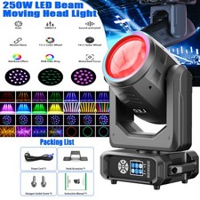 250W Moving Head Light DMX RGB LED 18Prism 14 1 Gobo Rainbow Effect Stage